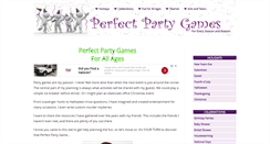 Desktop Screenshot of perfect-partygames.com