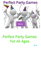 Mobile Screenshot of perfect-partygames.com